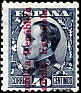 Spain 1931 Personajes 40 CTS Azul Edifil NE25